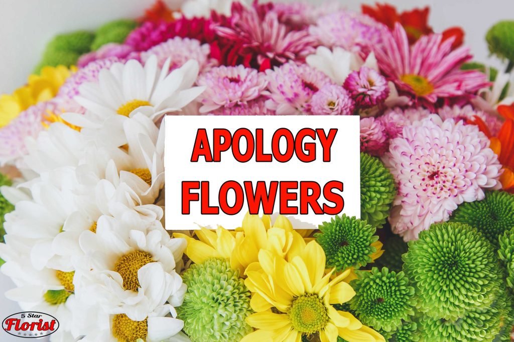 apology flowers Raleigh